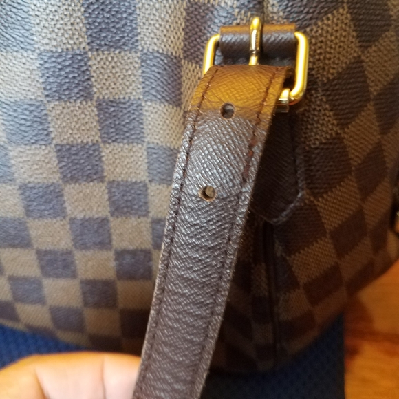 SOLD@!Auth. Louis Vuitton Dam. Ebene Belem MM Hand - Picture 13 of 14